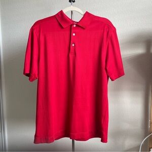 Cutter & Buck Vibrant Red Polo Shirt